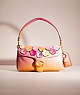 COACH®,UPCRAFTED PILLOW TABBY SHOULDER BAG 26 WITH OMBRE,Brass/Petunia Multi,Front View