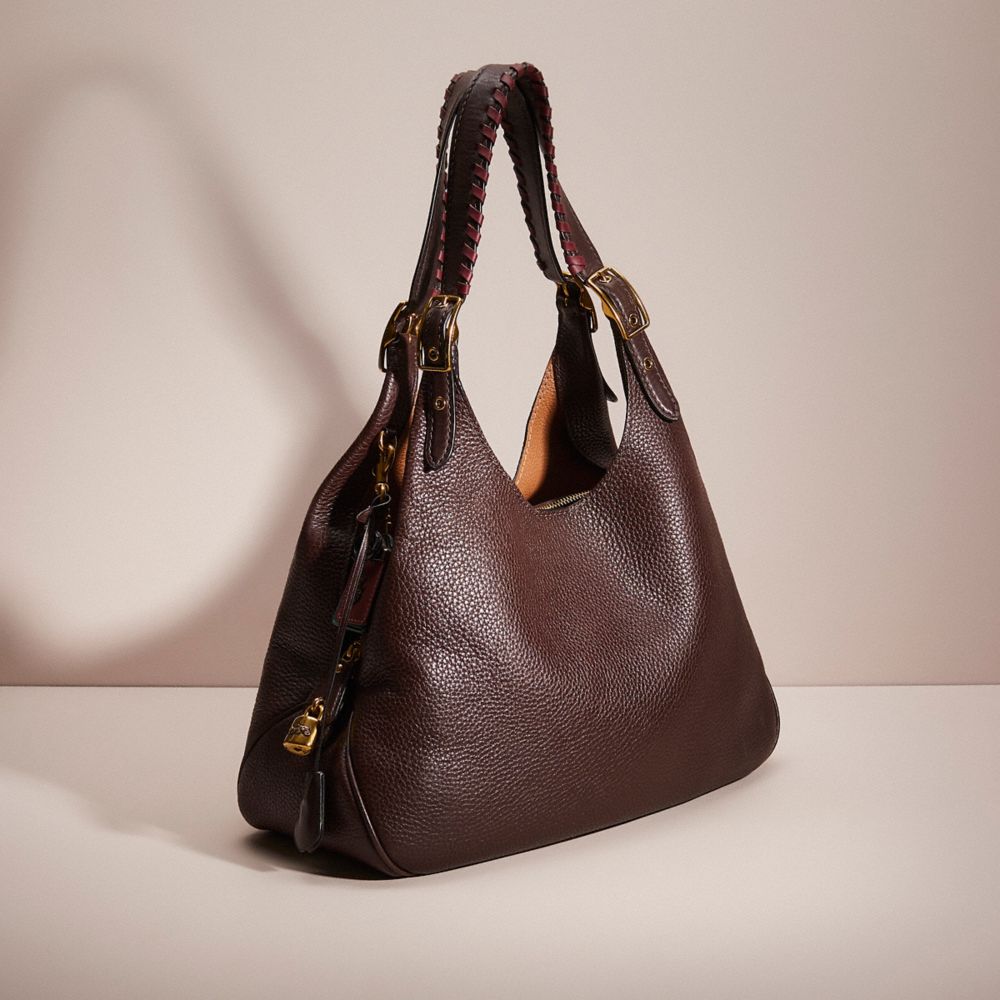 COACH®,Upcrafted Cass Shoulder Bag,,Angle View