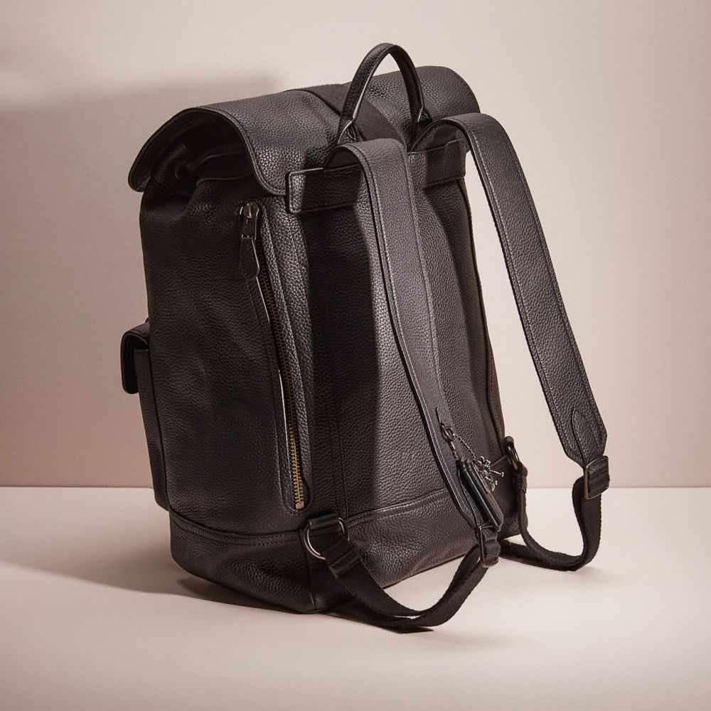 Coach leather bleecker on sale backpack