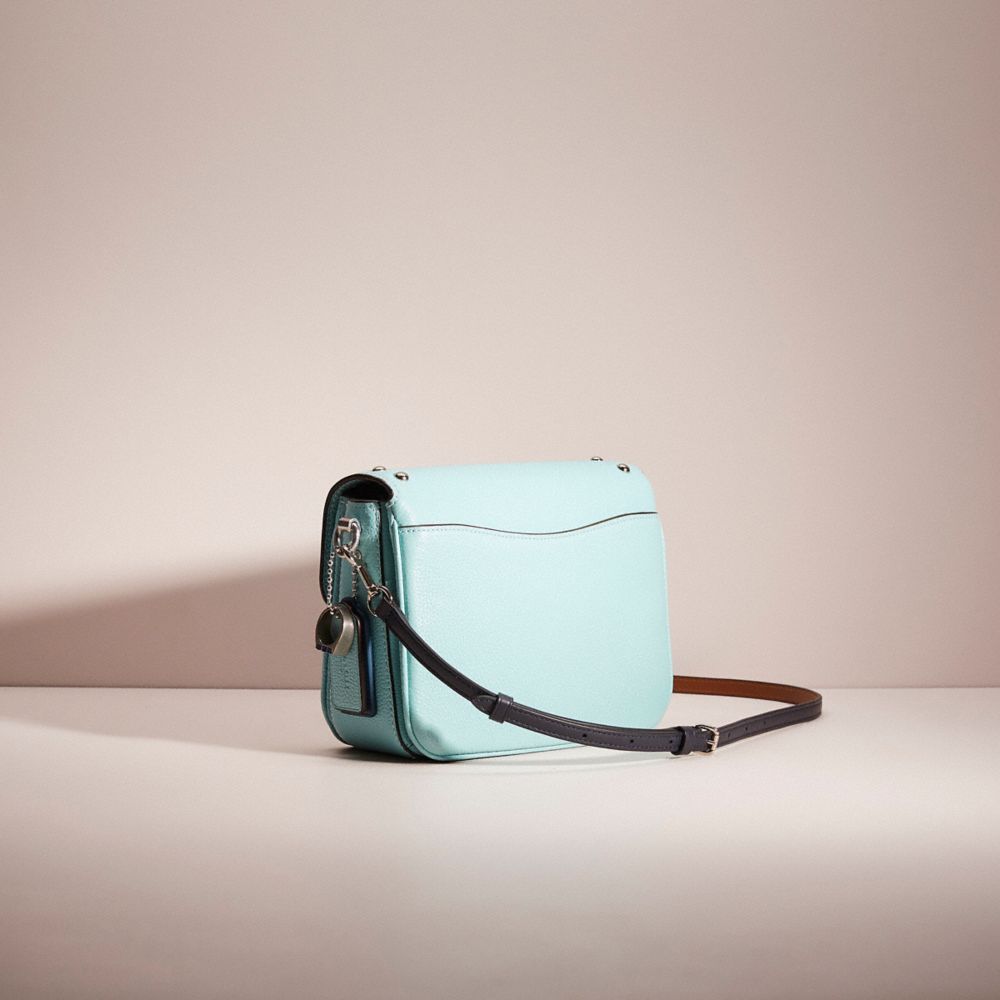 COACH Cassie Crossbody 19 In Colorblock in Blue