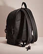 COACH®,UPCRAFTED ACADEMY BACKPACK,Matte Black/Black,Angle View