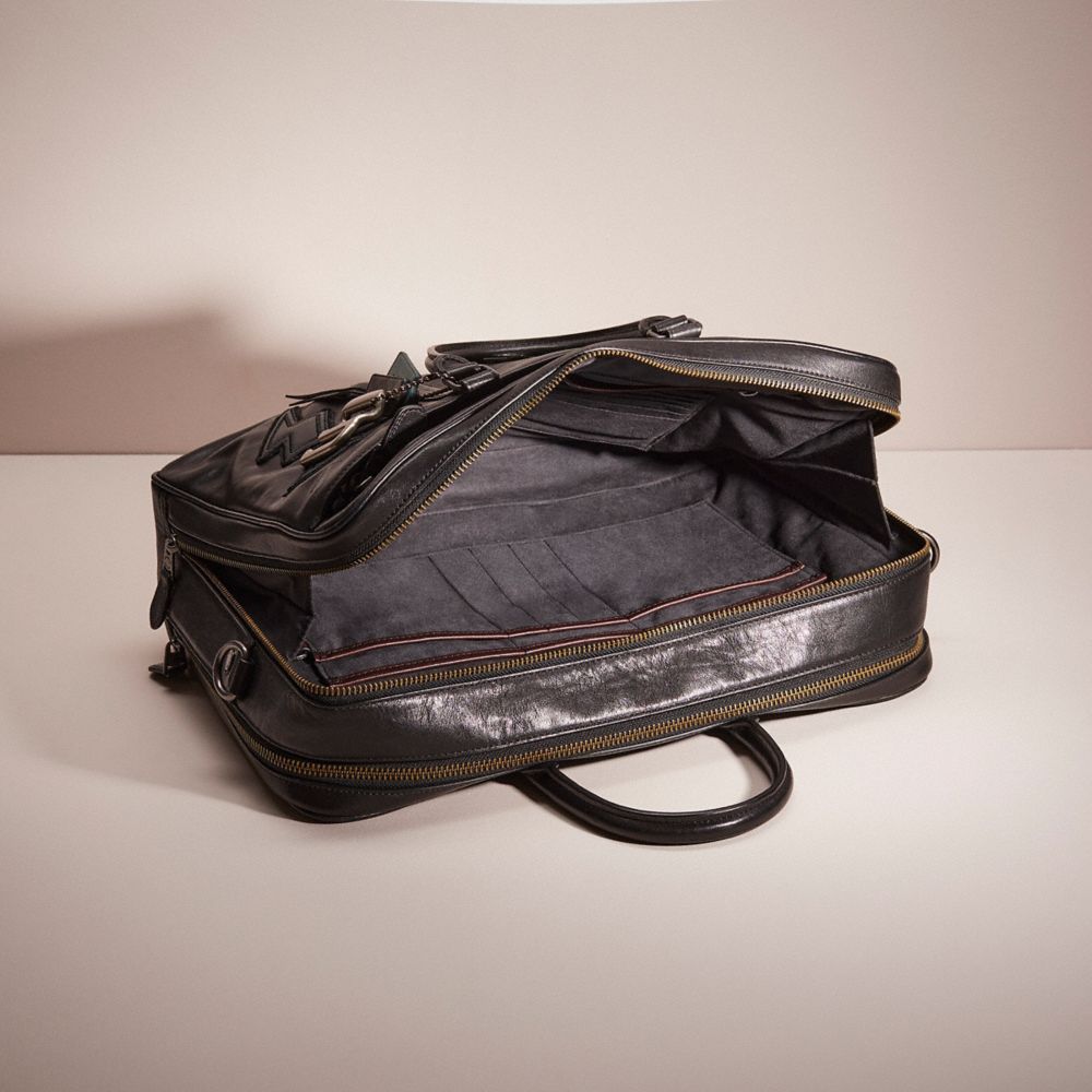 COACH®,Upcrafted Metropolitan Double Zip Business Case,,Inside View,Top View