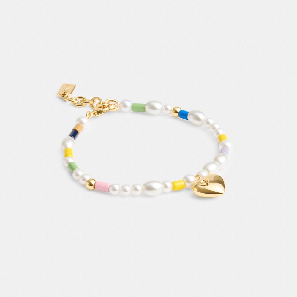 Coach pearl deals bracelet