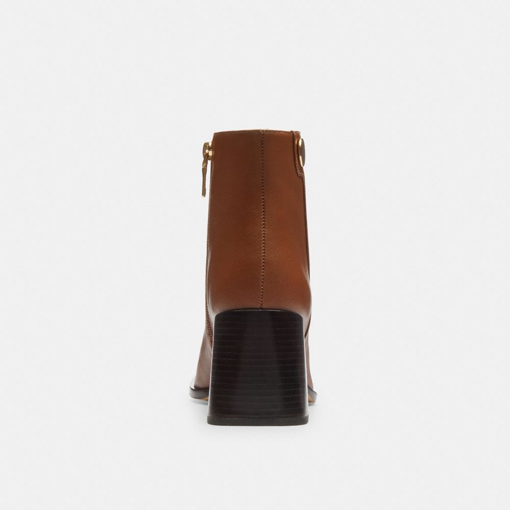 COACH®,Shana Bootie,Rubber,Bootie,Pull Tab,Day Party,Brown,Alternate View
