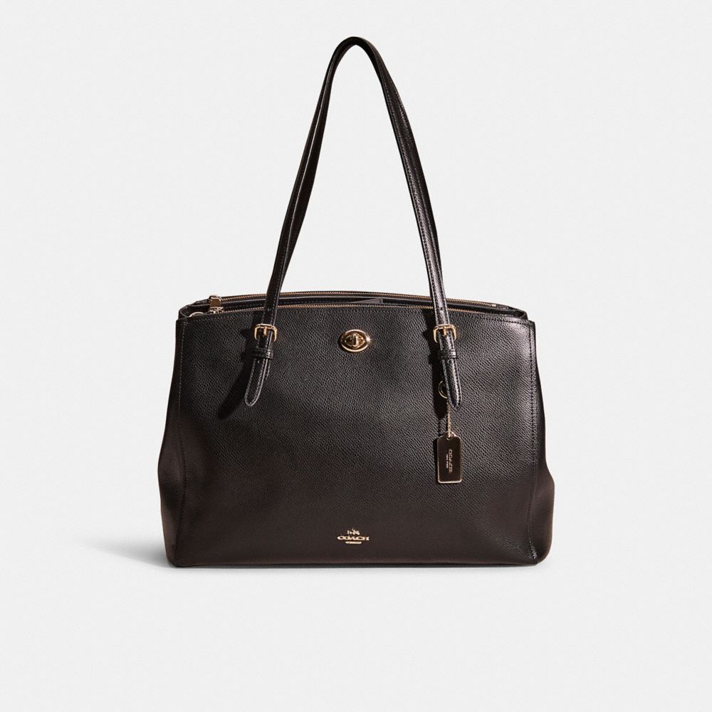 Coach 1941 Cooper Carryall Bag in Heather Grey Suede & Leather Lining –  Essex Fashion House