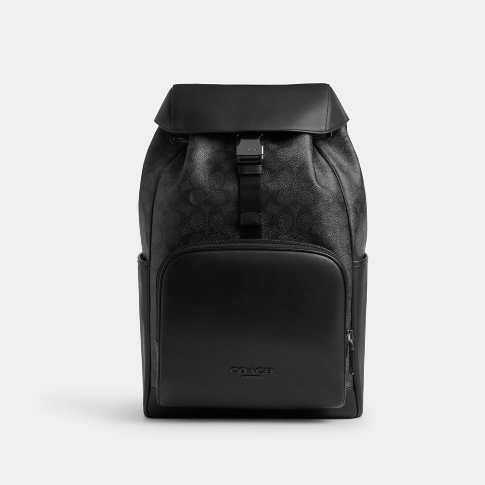 Coach computer backpack best sale