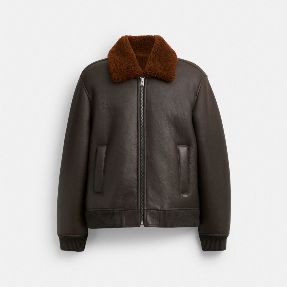 COACH Outlet Shearling Bomber