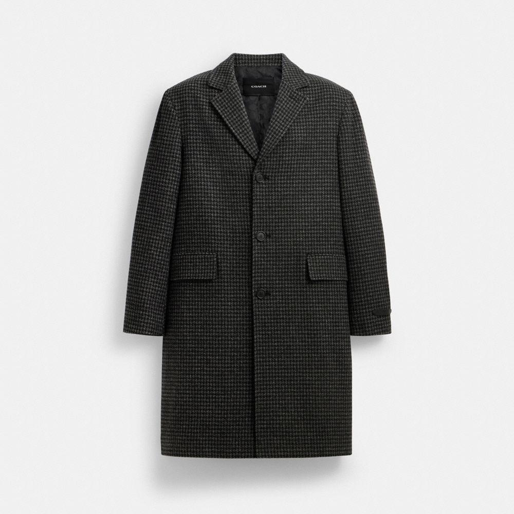 Coach mens overcoat best sale