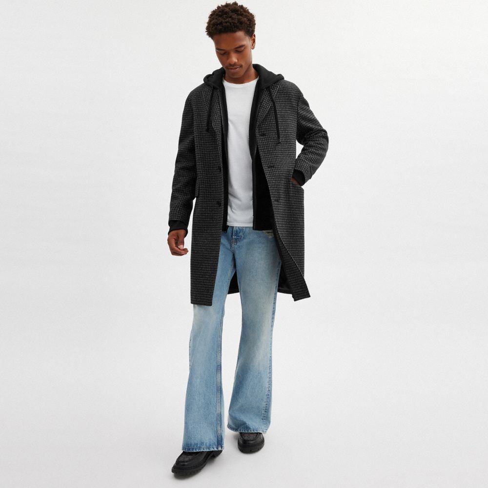 COACH®,ウール オーバーコート,ジャケット&コート,