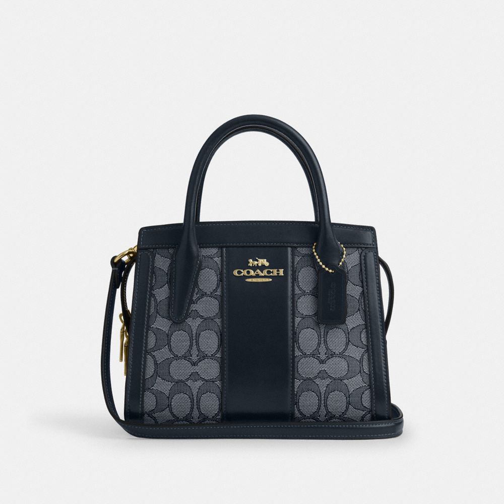 Coach dark blue bag online