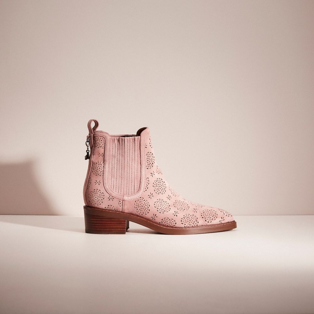 Restored Bowery Chelsea Boot With Cut Out Tea Rose COACH