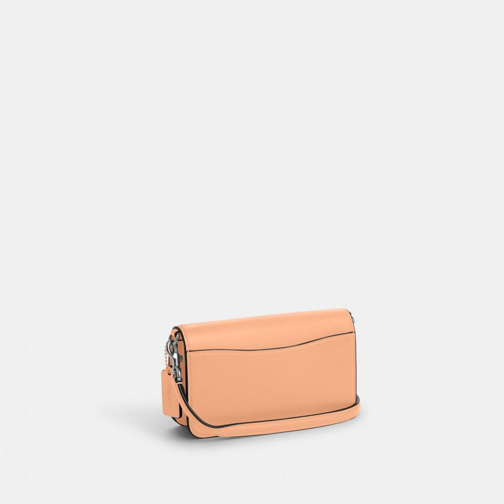 COACH®,TONI CROSSBODY,Novelty Leather,Mini,Sv/Faded Blush,Angle View