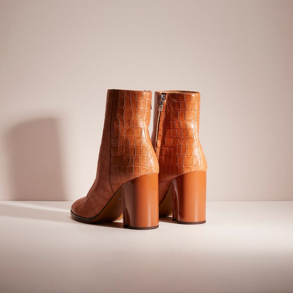 COACH®,Restored Brielle Bootie,,Back View