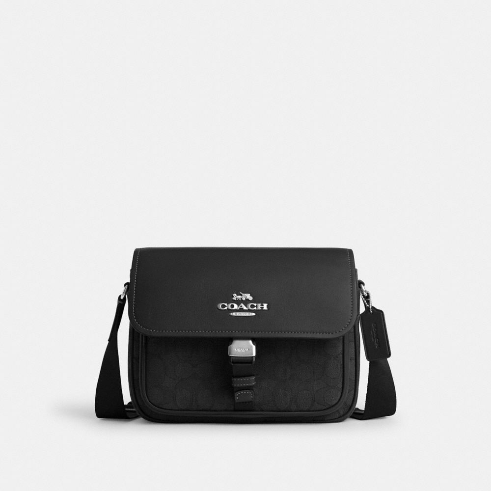 COACH® Outlet | Pace Messenger Bag In Signature Jacquard