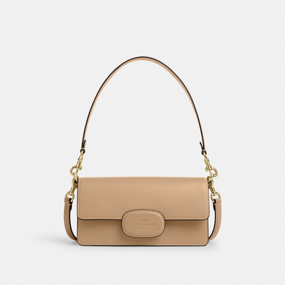 Leather flap crossbody bag sale