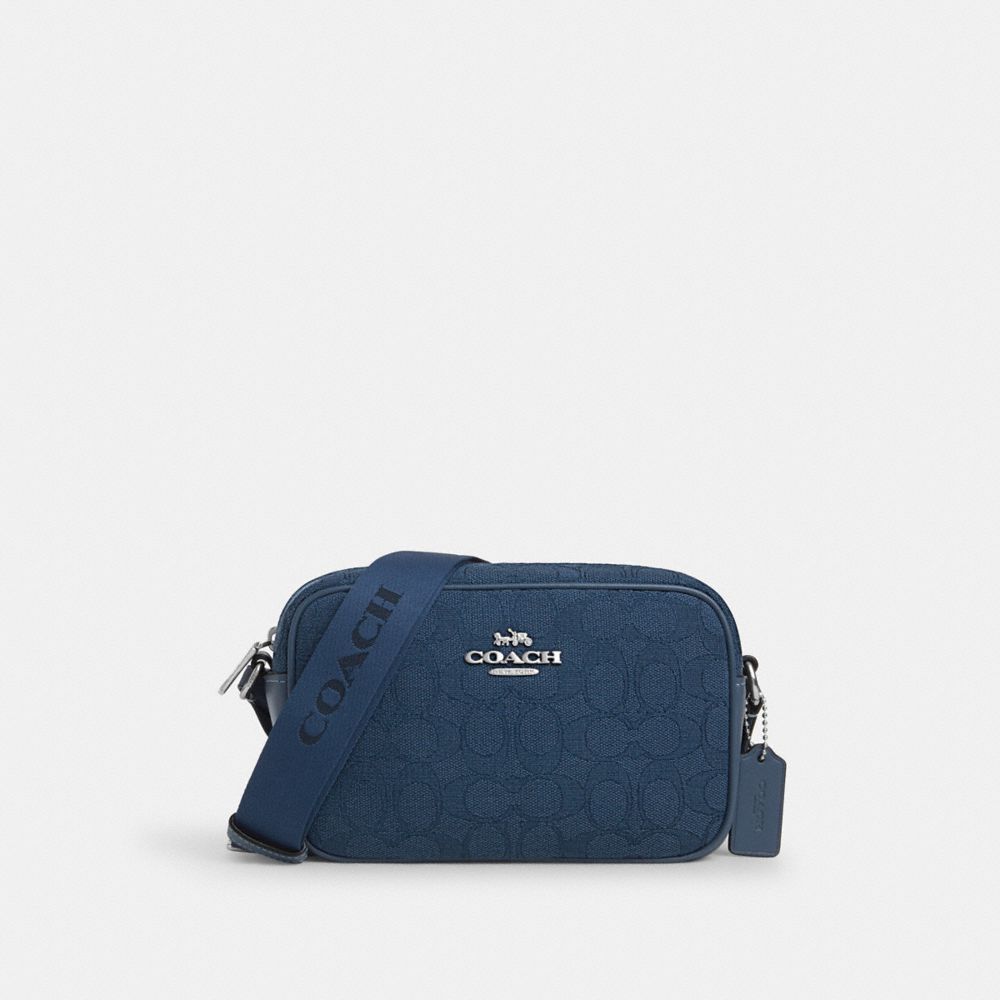 Coach denim camera bag sale