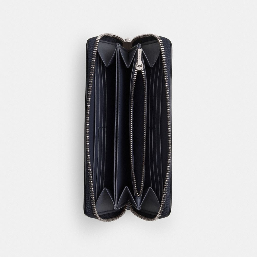 COACH®,アコーディオン ジップ ウォレット・タイ ダイ プリント,長財布,