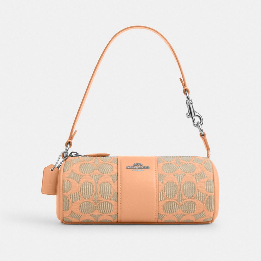 新作★COACH★Nolita Barrel Bag In Signature Jacquard CU003 NWT COACH Nolita Barrel Bag In Signature Jacquard CU003 | eBay