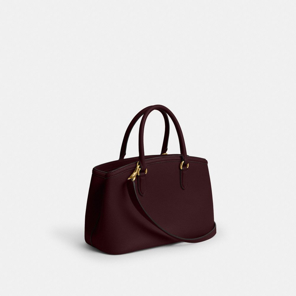 COACH®,Laiton/Merlot,Angle View