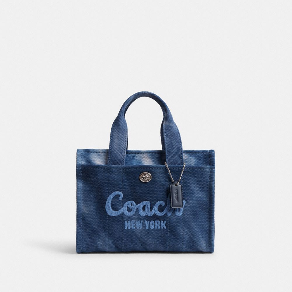 COACH®,カーゴ トート バッグ 26・タイ ダイ,トートバッグ,ﾐｯﾄﾞﾅｲﾄ ﾈｲﾋﾞｰ