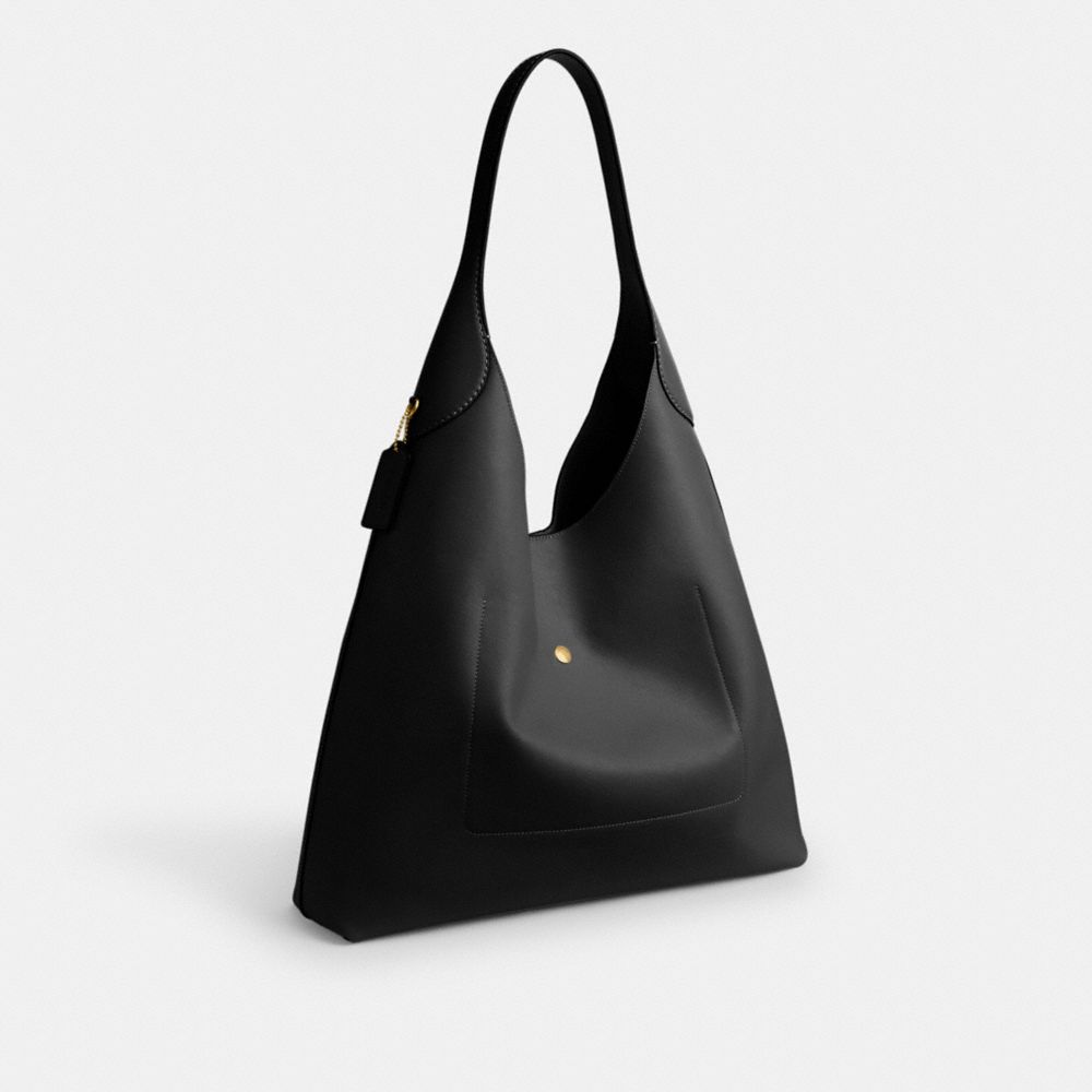 Coach Brooklyn Shoulder Bag 39 In Brass/black