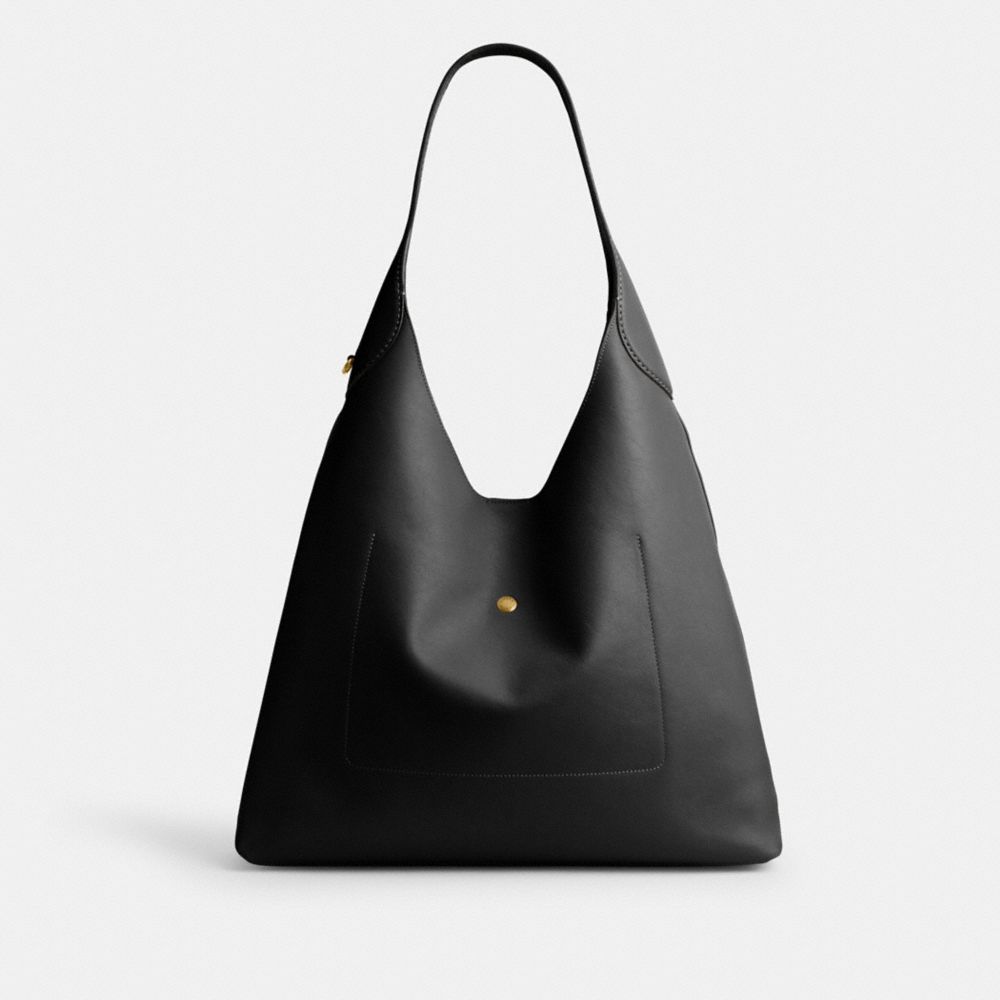 Coach Brooklyn Shoulder Bag 39 In Brass/black