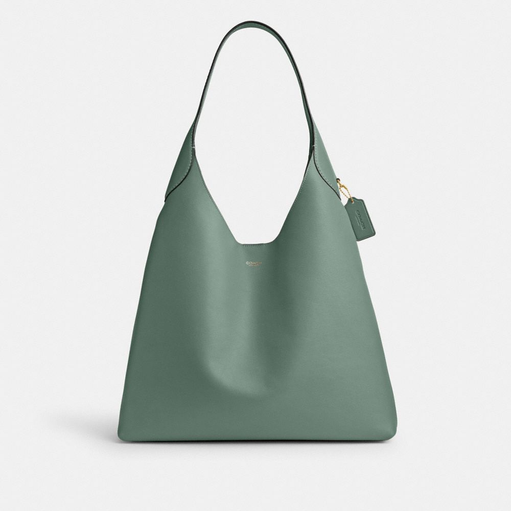 Coach Brooklyn Shoulder Bag 39 In Brass/sage