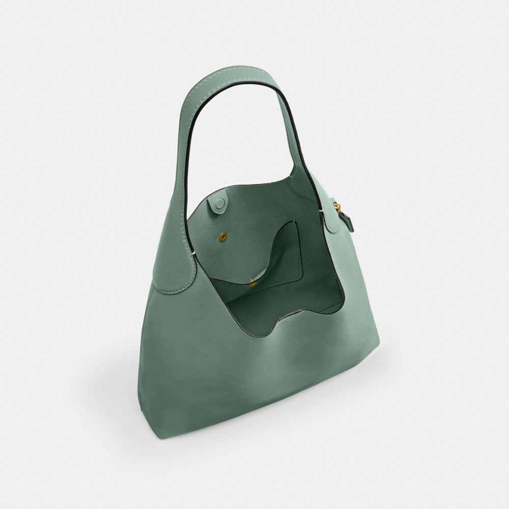 Coach Brooklyn Shoulder Bag 39 In Brass/sage
