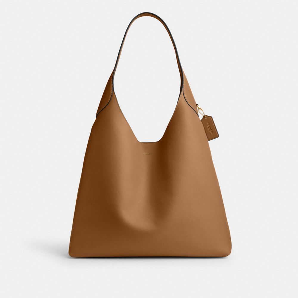 Coach Brooklyn Shoulder Bag 39 In Brass/honey Brown