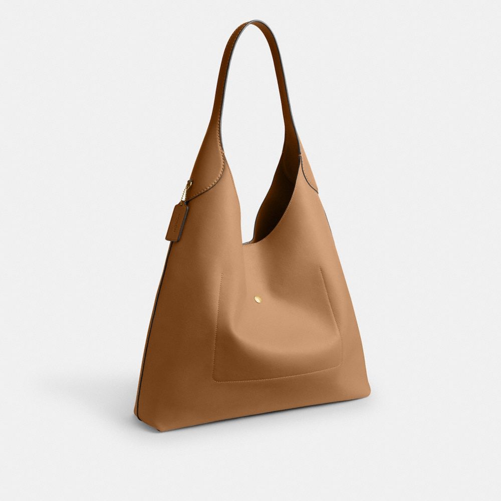 Coach Brooklyn Shoulder Bag 39 In Brass/honey Brown