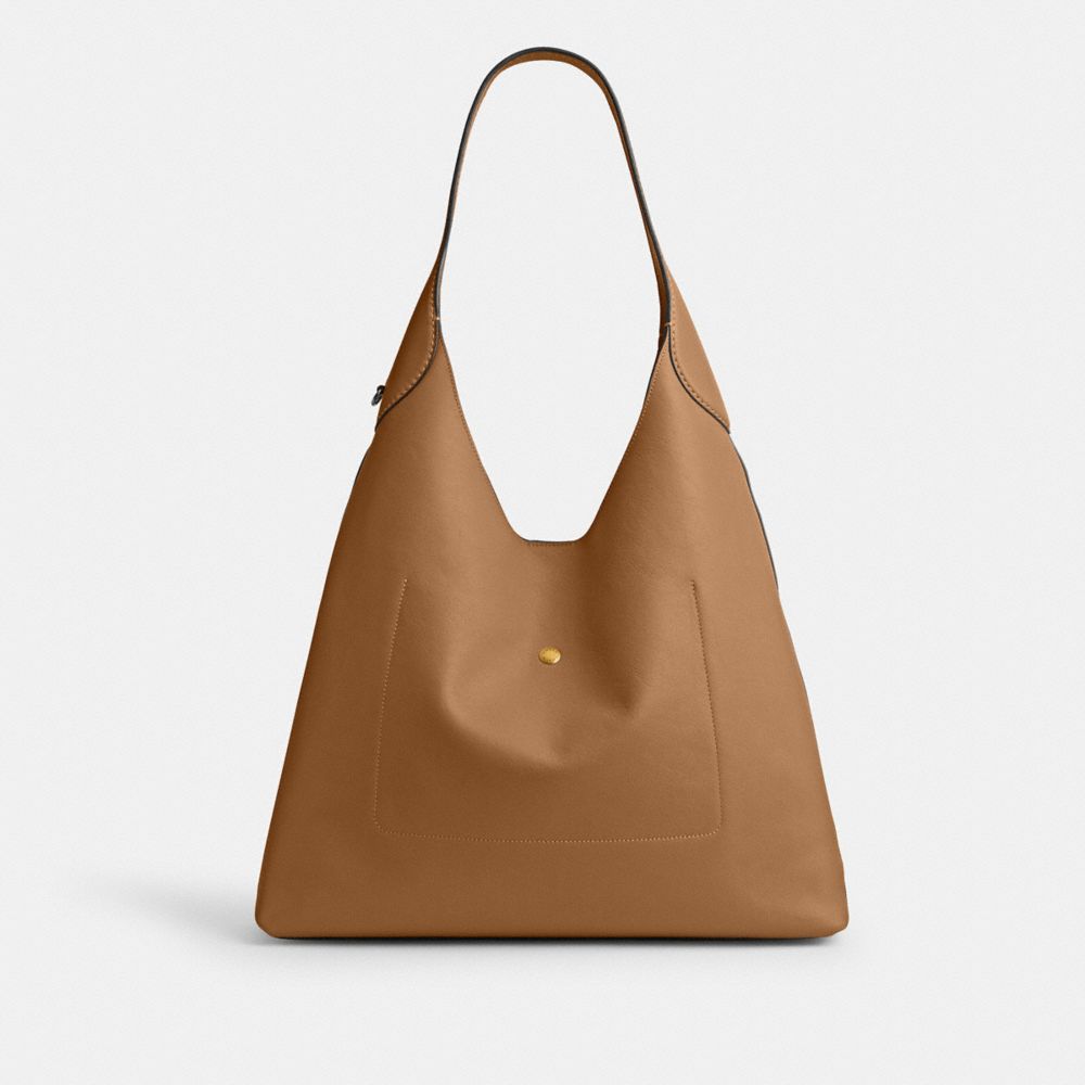 Coach Brooklyn Shoulder Bag 39 In Brass/honey Brown