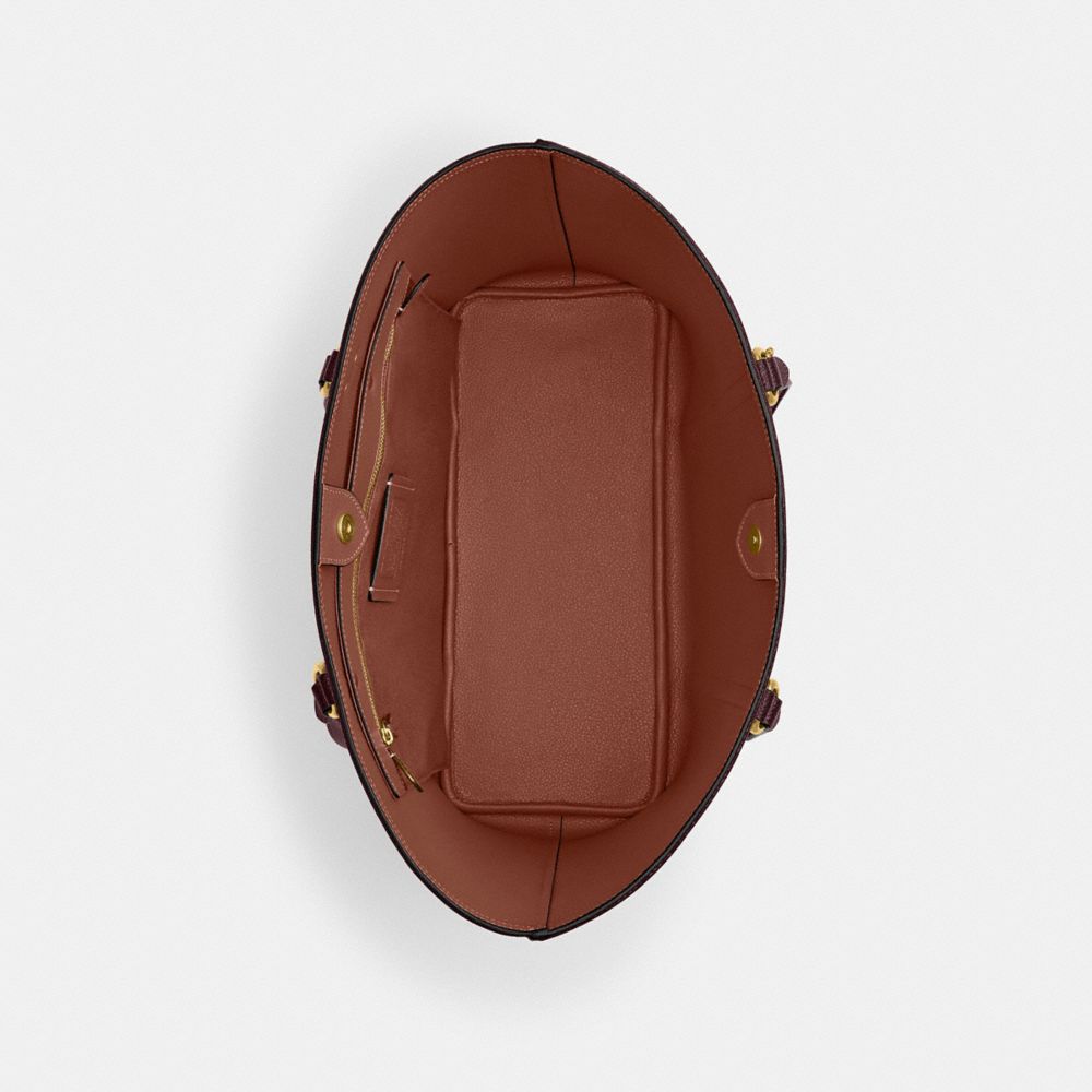 COACH®,Laiton/Merlot,Inside View,Top View