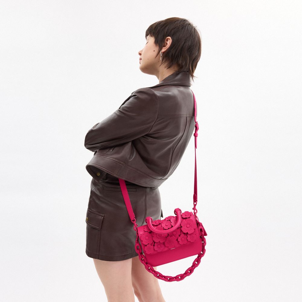 COACH®,ローグ トップ ハンドル バッグ・ティー ローズ,ハンドバッグ＆サッチェルバッグ,ﾄﾞﾗｺﾞﾝﾌﾙｰﾂ