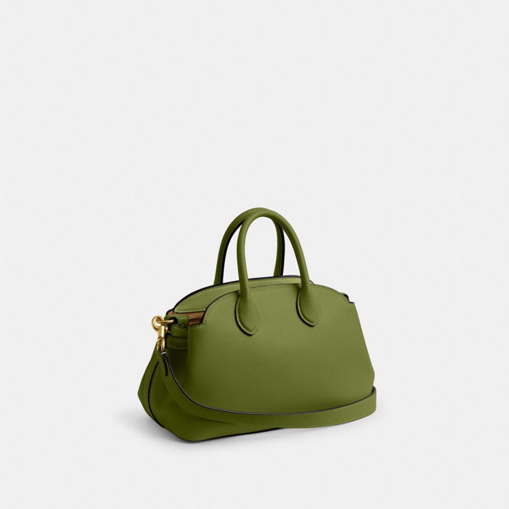 COACH®,Empire Carryall Bag 26,Satchel,Logo,Word Embellishment,Gusset,Work,,Angle View