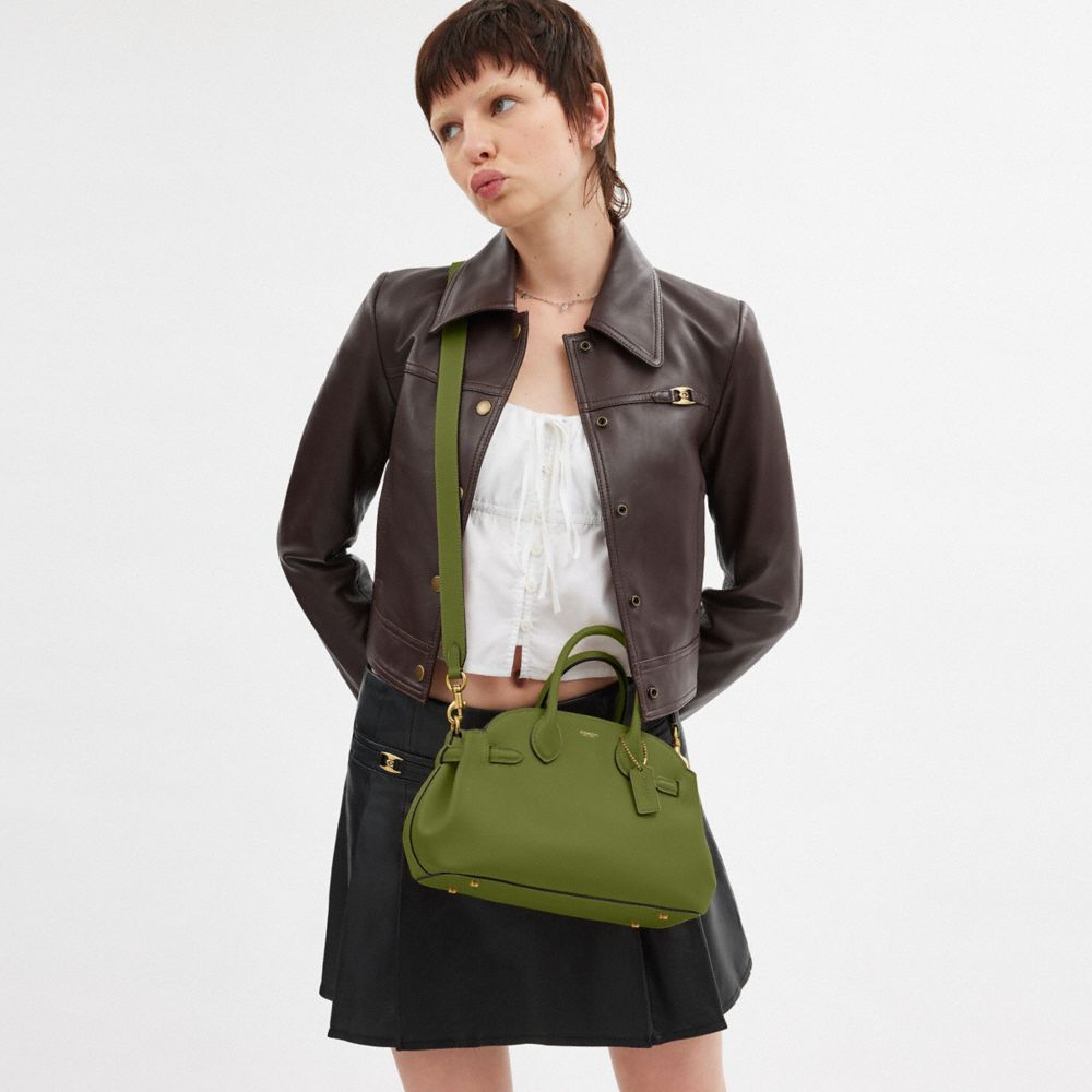 COACH®,Empire Carryall Bag 26,Satchel,Logo,Word Embellishment,Gusset,Work,