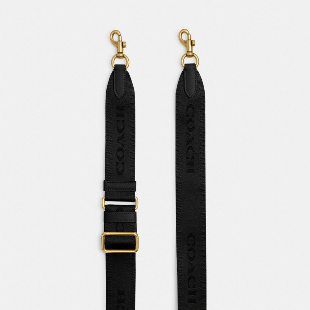 COACH Tonal Signature Webbing Strap