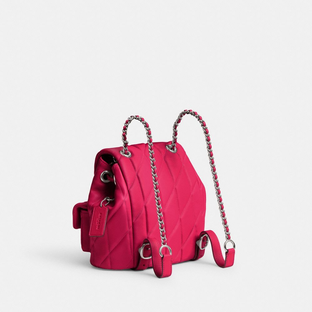 COACH®,Tabby Backpack With Quilting,,Angle View