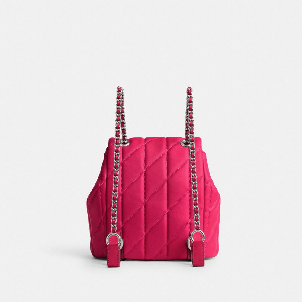 COACH®,Tabby Backpack With Quilting,,Back View