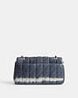 COACH®,TABBY SHOULDER BAG 26 WITH QUILTING AND TIE-DYE,Medium,Silver/Midnight Navy Multi,Back View