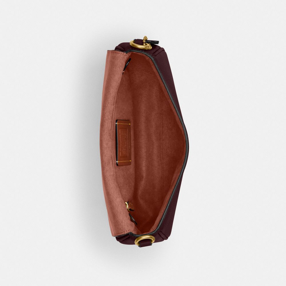 COACH®,Legacy Shoulder Bag,,Inside View,Top View