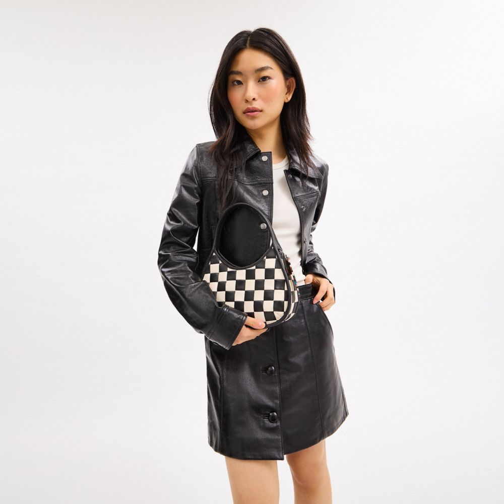Coach Topia In Black/chalk