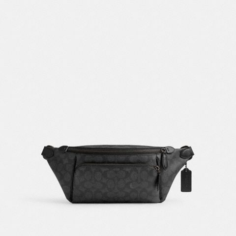 Coach League Belt Bag In Signature Canvas