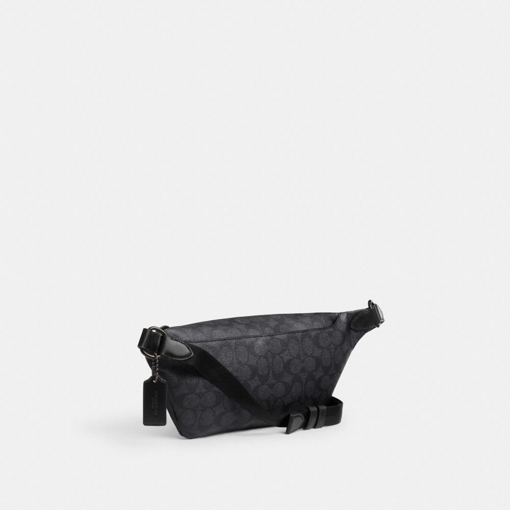 Coach League Belt Bag In Signature Canvas — фото 2