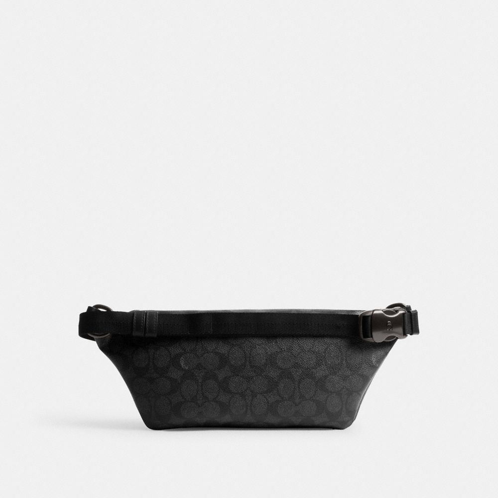 Coach League Belt Bag In Signature Canvas — фото 3