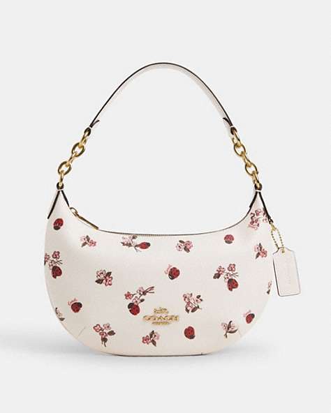 Payton Hobo Bag With Ladybug Floral Print