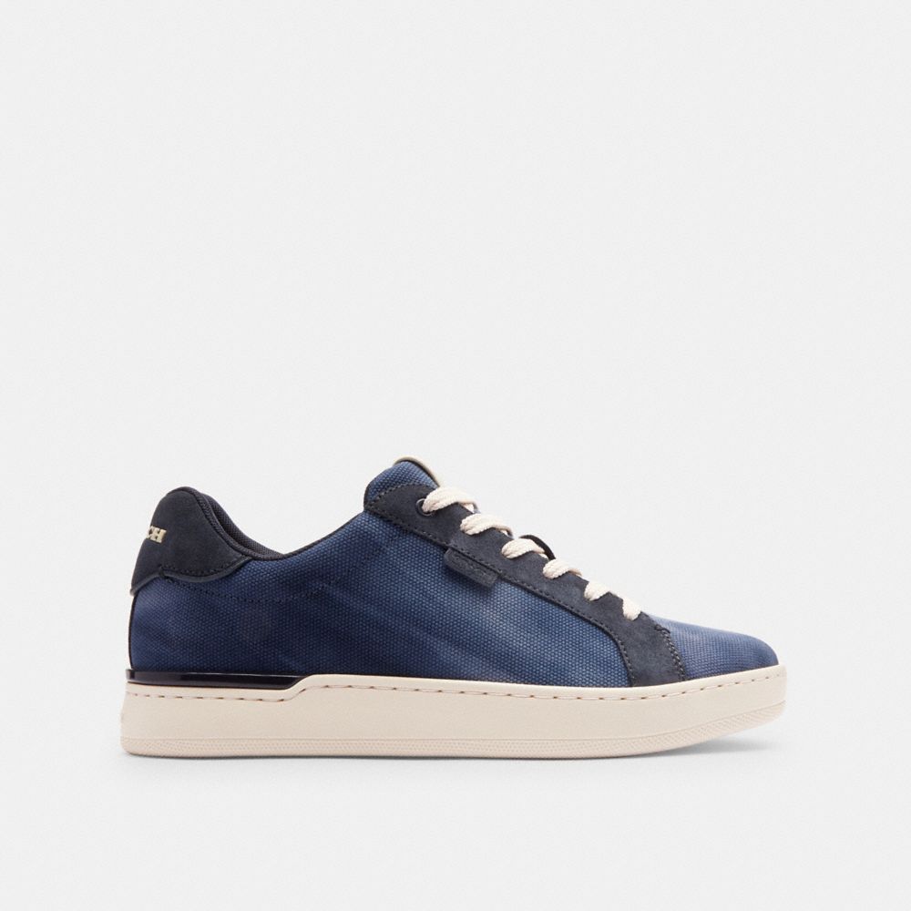 Shop Coach Lowline Lowtop Sneaker Mit Batik In Blue