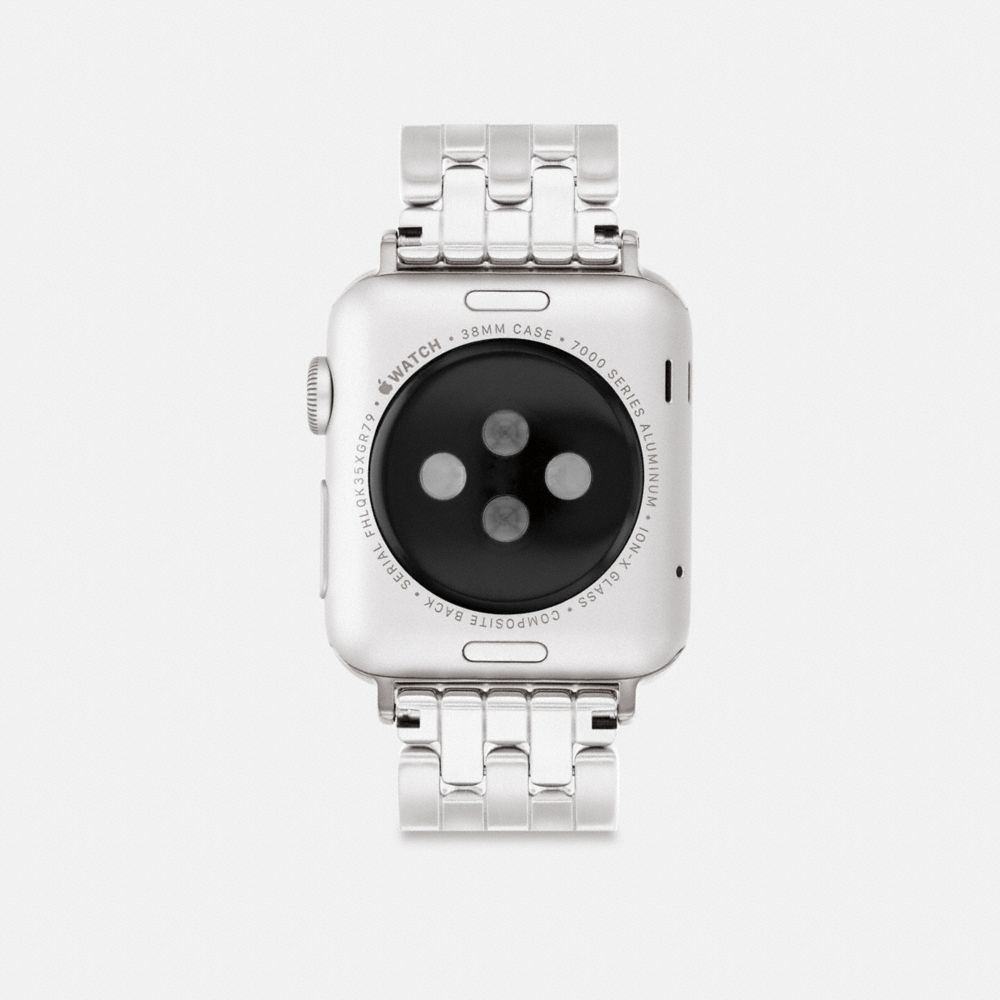 Coach Apple Watch® Strap, 38mm, 40mm And 41mm In Two Tone