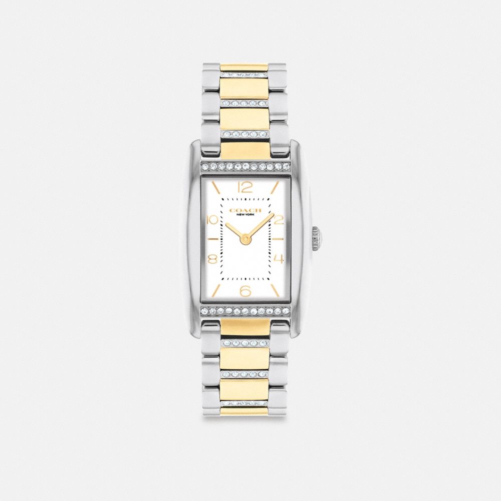 Coach gold watch ladies sale