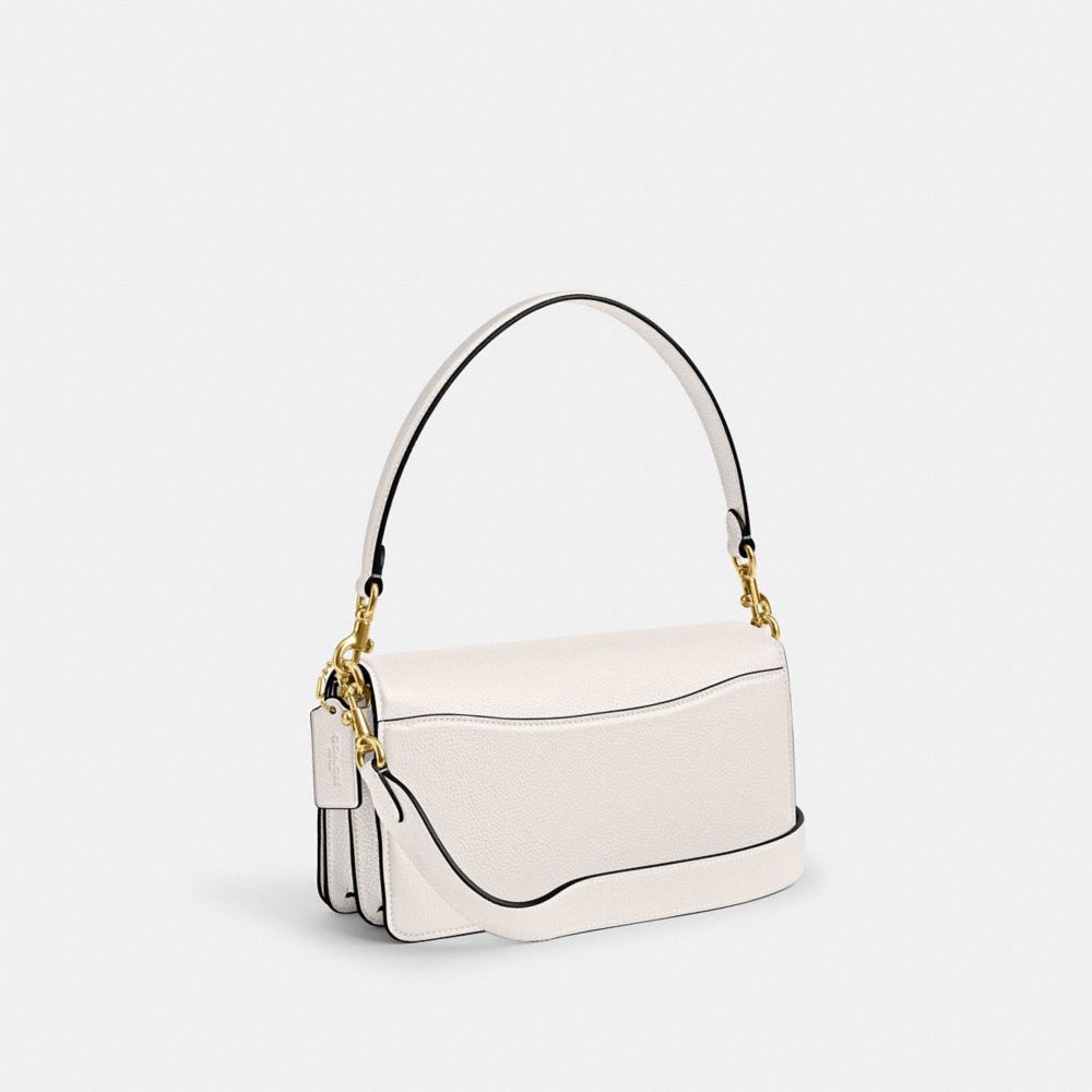 Shop Coach Tabby Schultertasche 26 In White