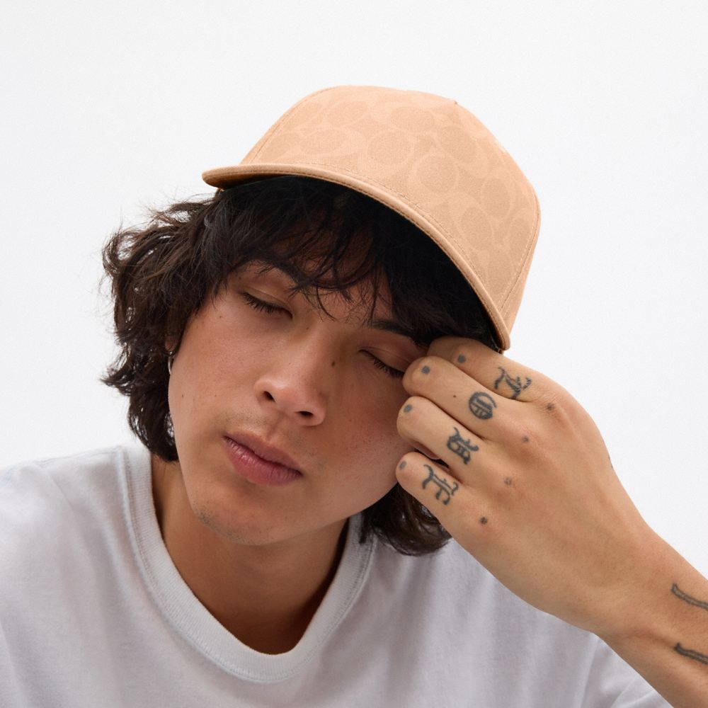 【COACH】 サン ブリーチト ベースボール ハット 送料無料 COACH 国内発送 コーチ キャップ メンズ 帽子 エンブロイダリー